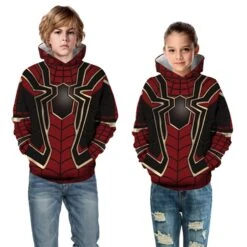 Kids Avengers Endgame Spider Man Long Sleeve Hoodie -Cosplay Clothing Store TZ 071 05 800x800 1