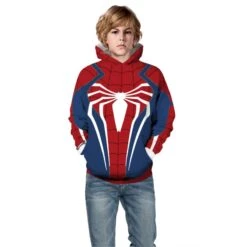 Kids Spider Man PS4 3D Print Pattern Long Sleeve Hoodie -Cosplay Clothing Store TZ 125 3 800x800 1