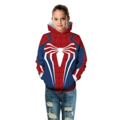 Kids Spider Man PS4 3D Print Pattern Long Sleeve Hoodie -Cosplay Clothing Store TZ 125 4 800x800 1