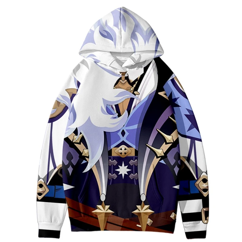 Genshin Impact Kaeya Streetwear 3D Print Hoodies 3 Genshin Impact Kaeya Streetwear 3D Print Hoodies - Image 3