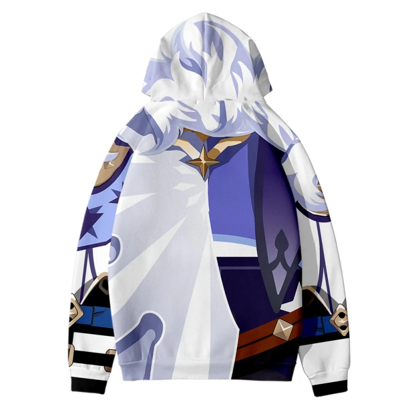 Genshin Impact Kaeya Streetwear 3D Print Hoodies 4 Genshin Impact Kaeya Streetwear 3D Print Hoodies - Image 4
