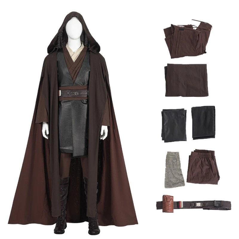 Anakin Skywalker Cosplay Costumes Star Wars Episode II Attack Of The Clones Halloween Suit 1 Anakin Skywalker Cosplay Costumes Star Wars Episode II Attack Of The Clones Halloween Suit
