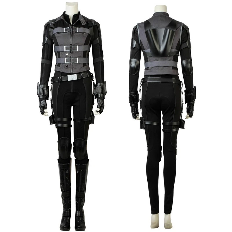 Black Widow Cosplay Suit Avengers Infinity War Natasha Romanoff Costume 1 Black Widow Cosplay Suit Avengers Infinity War Natasha Romanoff Costume