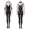Spider-Gwen Jumpsuit Spider-Man Into The Spider-Verse Cosplay Costume