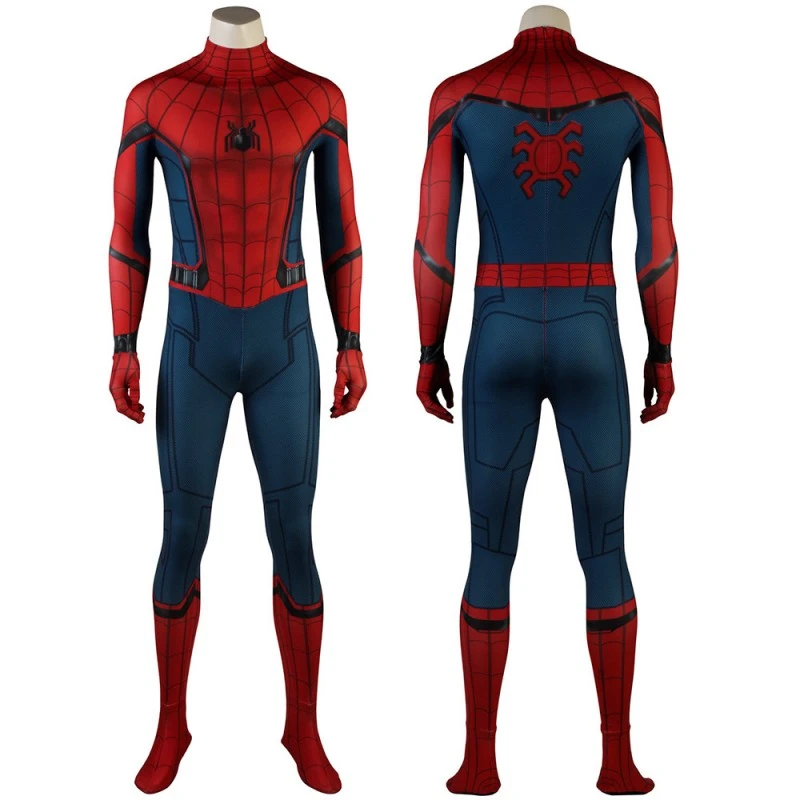 Spider-Man 3D Spandex Jumpsuit Captain America Civil War Cosplay Costume 1 Spider-Man 3D Spandex Jumpsuit Captain America Civil War Cosplay Costume
