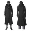 Spiderman Into The Spider-Verse Noir Cosplay Costume Spider-Man Suit