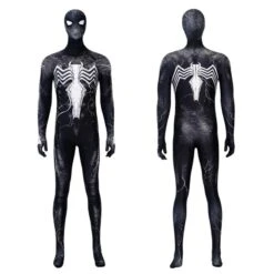 Venom Symbiote Cosplay Costume The Amazing Spiderman Black Suit