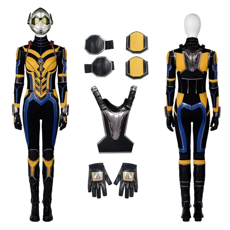 2023 Ant-Man Hope Van Dyne Wasp Cosplay Costumes The Wasp Halloween Suit 1 2023 Ant-Man Hope Van Dyne Wasp Cosplay Costumes The Wasp Halloween Suit
