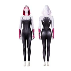 Gwen Stacy Costume Spider-Man Across The Spider-Verse Cosplay Jumpsuit