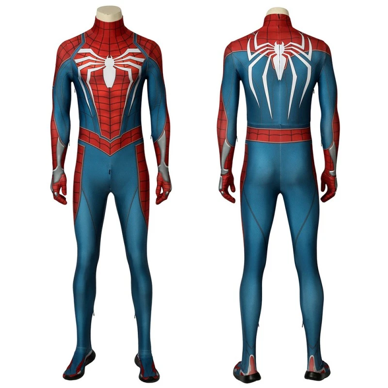 Spiderman 3D Printed Bodysuit Spider-Man PS4 Cosplay Costume 1 Spiderman 3D Printed Bodysuit Spider-Man PS4 Cosplay Costume