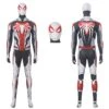 2023 Spiderman PS4 White Armor Jumpsuit Cosplay Costume