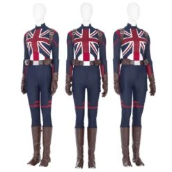 Captain Carter Costume What If Peggy Carter Cosplay Suit