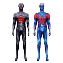 Spiderman Miles Morales Jumpsuit Spider-Man Across The Spider-Verse Cosplay Costume