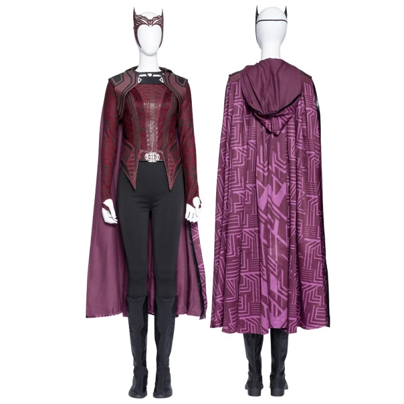 Doctor Strange In The Multiverse Of Madness Scarlet Witch Cosplay Costumes 1 Doctor Strange In The Multiverse Of Madness Scarlet Witch Cosplay Costumes