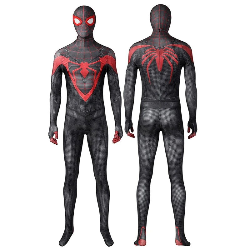 Spider-Man Miles Morales PS5 Cosplay Costume Spiderman Suit 1 Spider-Man Miles Morales PS5 Cosplay Costume Spiderman Suit
