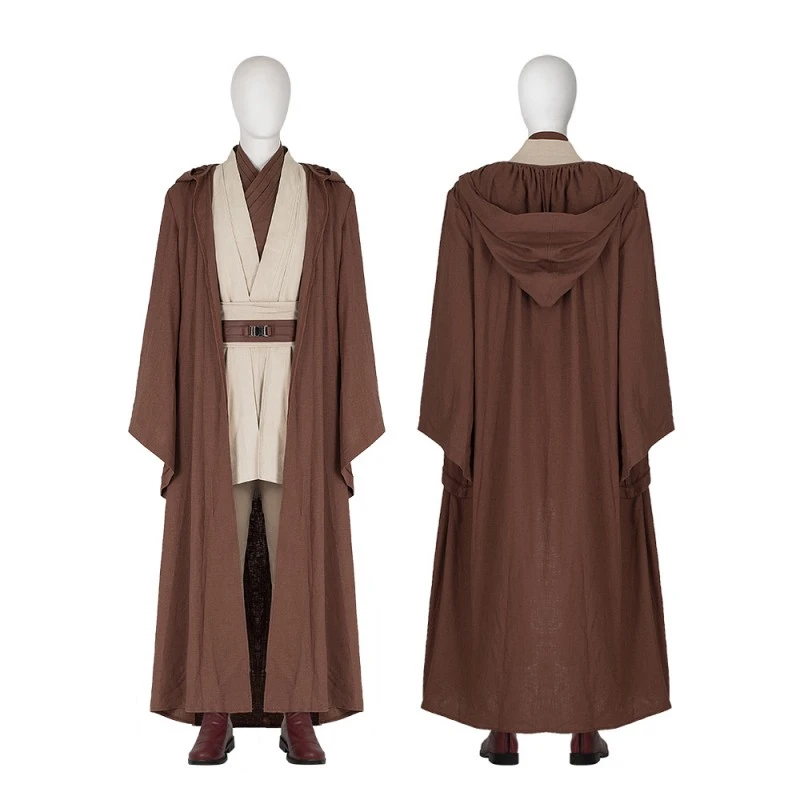 Obi-Wan Kenobi Cosplay Costume Star Wars Cosplay Suit 1 Obi-Wan Kenobi Cosplay Costume Star Wars Cosplay Suit