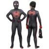 Kids Spider-Man: Across The Spider-Verse Cosplay Suit Miles Morales Costume