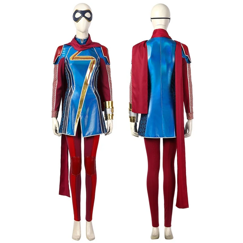 Kamala Khan Costume Ms. Marvel Cosplay Suits 1 Kamala Khan Costume Ms. Marvel Cosplay Suits