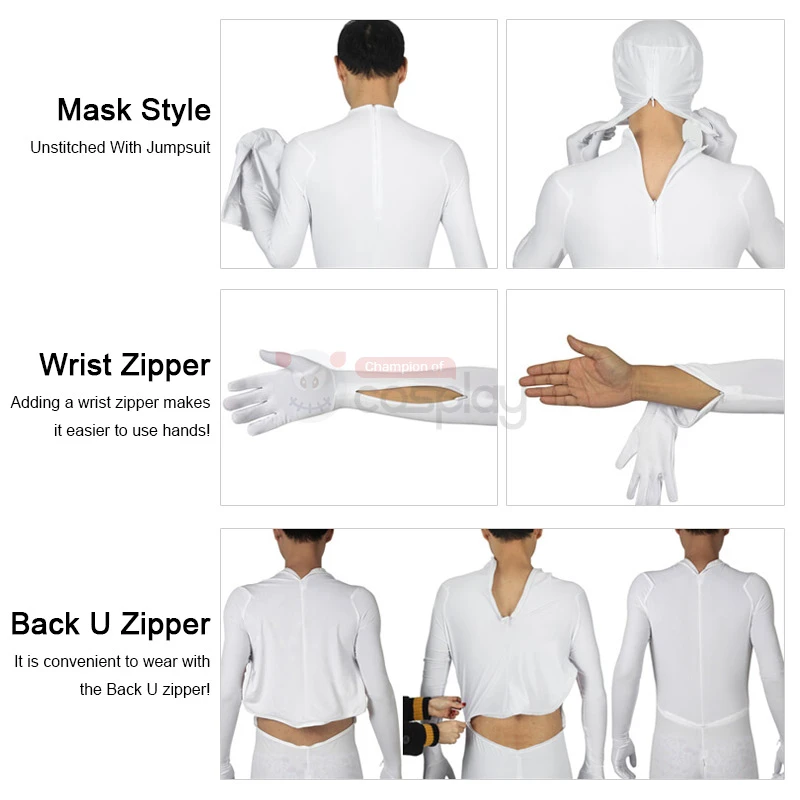 The Boys Season 3 Cosplay Costumes Homelander Jumpsuit 16 The Boys Season 3 Cosplay Costumes Homelander Jumpsuit - Image 16