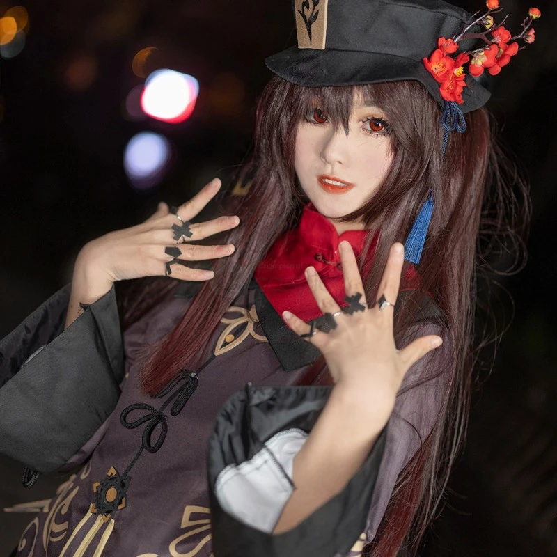 Hu Tao Costume Genshin Impact Cosplay Suit 7 Hu Tao Costume Genshin Impact Cosplay Suit - Image 7