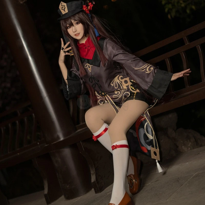 Hu Tao Costume Genshin Impact Cosplay Suit 6 Hu Tao Costume Genshin Impact Cosplay Suit - Image 6