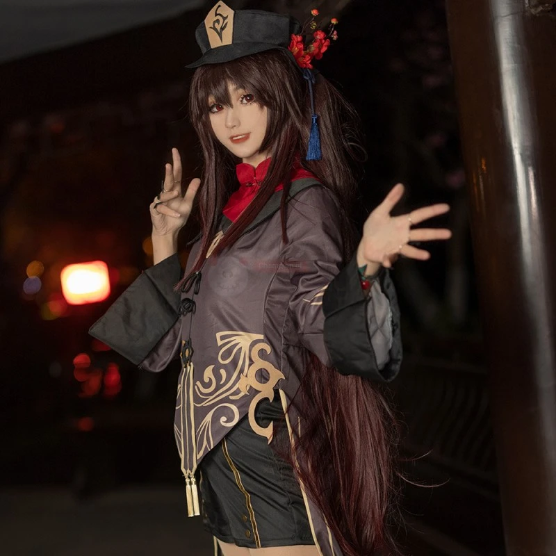 Hu Tao Costume Genshin Impact Cosplay Suit 8 Hu Tao Costume Genshin Impact Cosplay Suit - Image 8