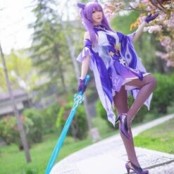 Keqing Costume Game Genshin Impact Cosplay Costumes -Cosplay Clothing Store k1 800x800 1