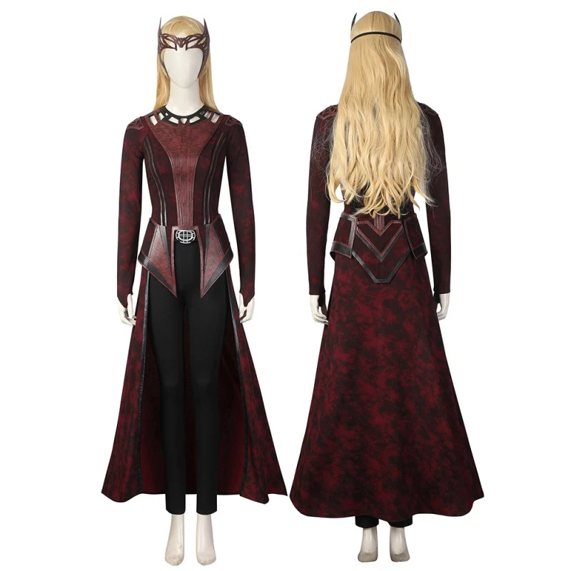 Ready To Ship Scarlet Witch Cosplay Costume Doctor Strange In The Multiverse Of Madness Cosplay Suits 1 Ready To Ship Scarlet Witch Cosplay Costume Doctor Strange In The Multiverse Of Madness Cosplay Suits