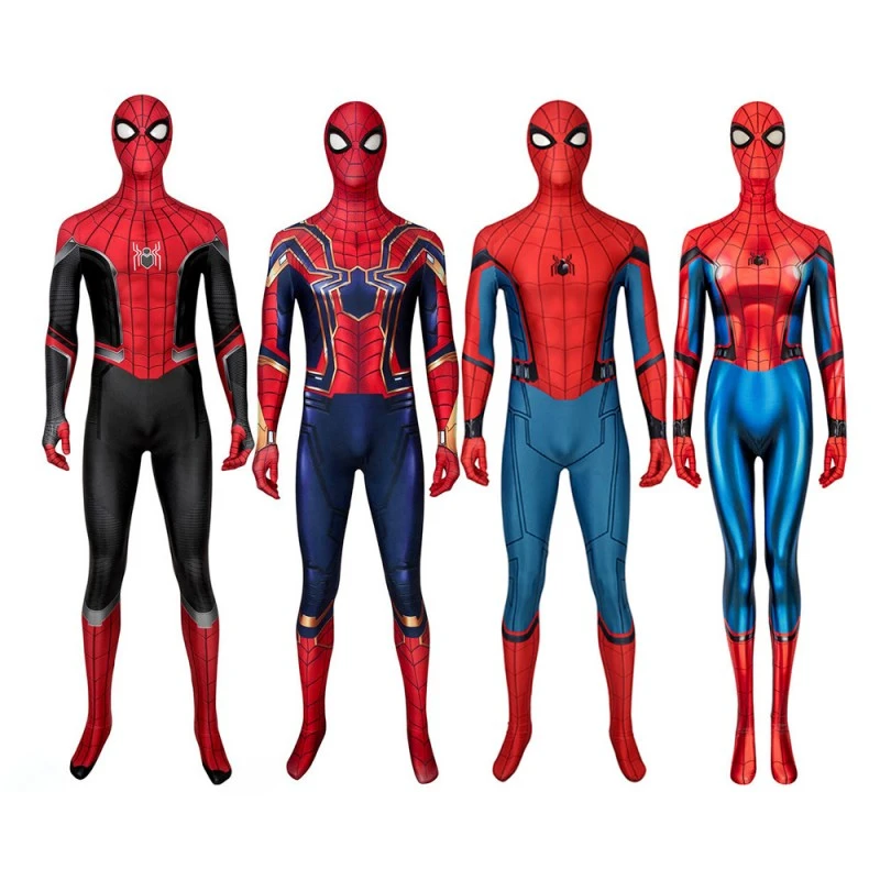 Spiderman Costumes Spider-Man Far From Home Cosplay Suit Classic Edition 1 Spiderman Costumes Spider-Man Far From Home Cosplay Suit Classic Edition